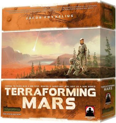 Terraforming Mars: Un jeu de stratégie spatial complexe où vous façonnez une planète rouge!